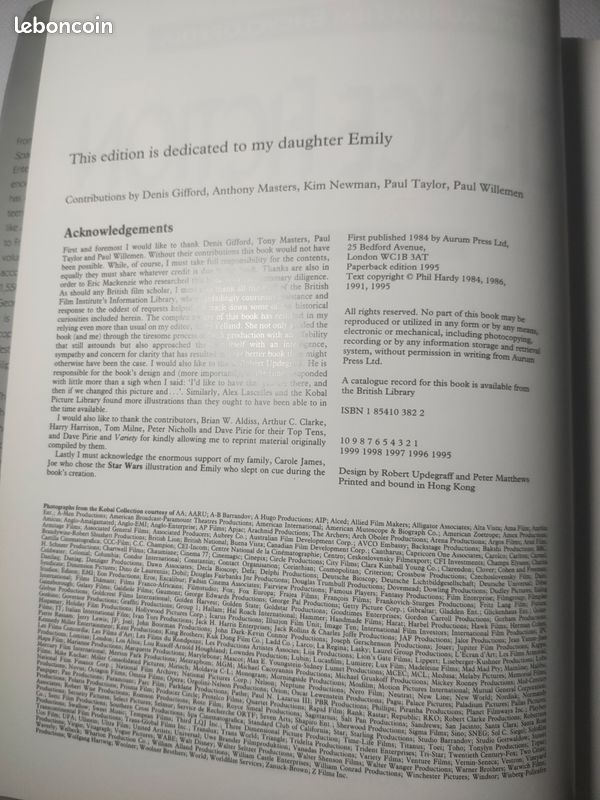 "SCIENCE FICTION " The Aurum Film Encyclopedia (image 6)