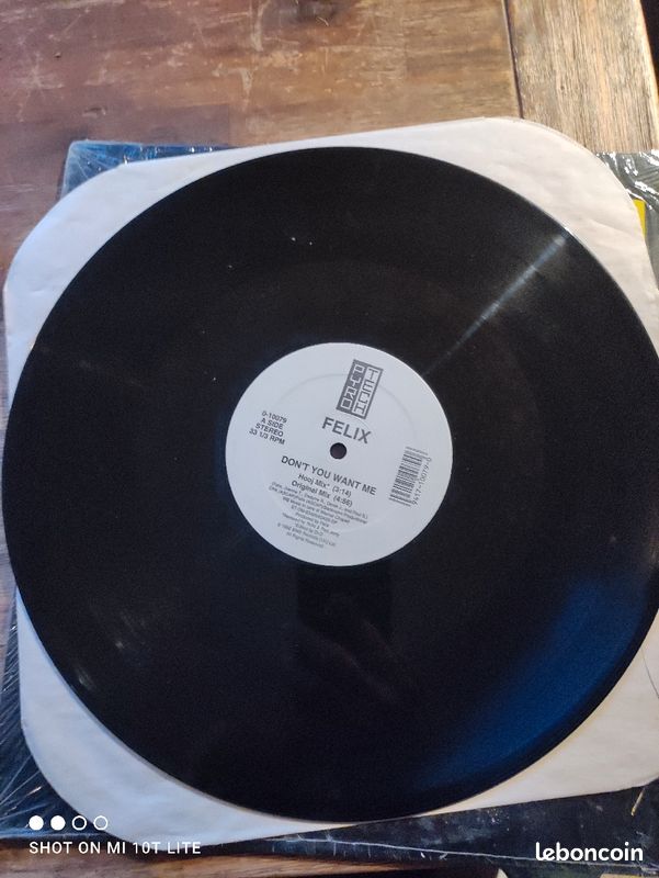 Felix ‎– Don't You Want Me Maxi vinyle 45 tours (image 2)