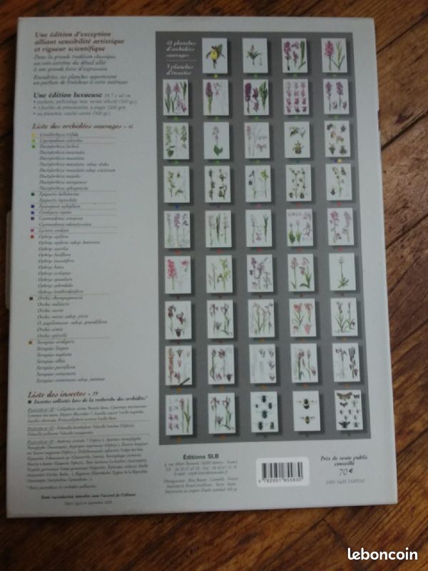 Coffret de dessins d'orchidées (image 5)