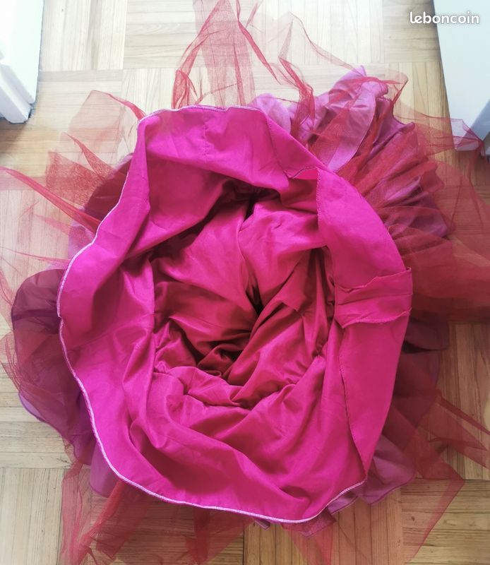 Robe de cérémonie soirée Rose Prune Vêtements