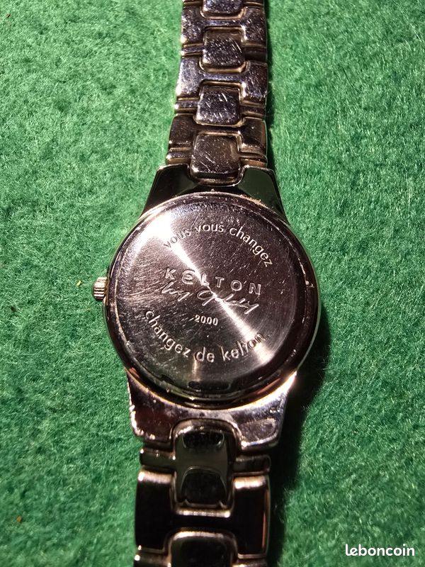Montre Ancienne Kelton Quartz Pour Homme - Bracelet à Changer, Référence 63673, Occasion
