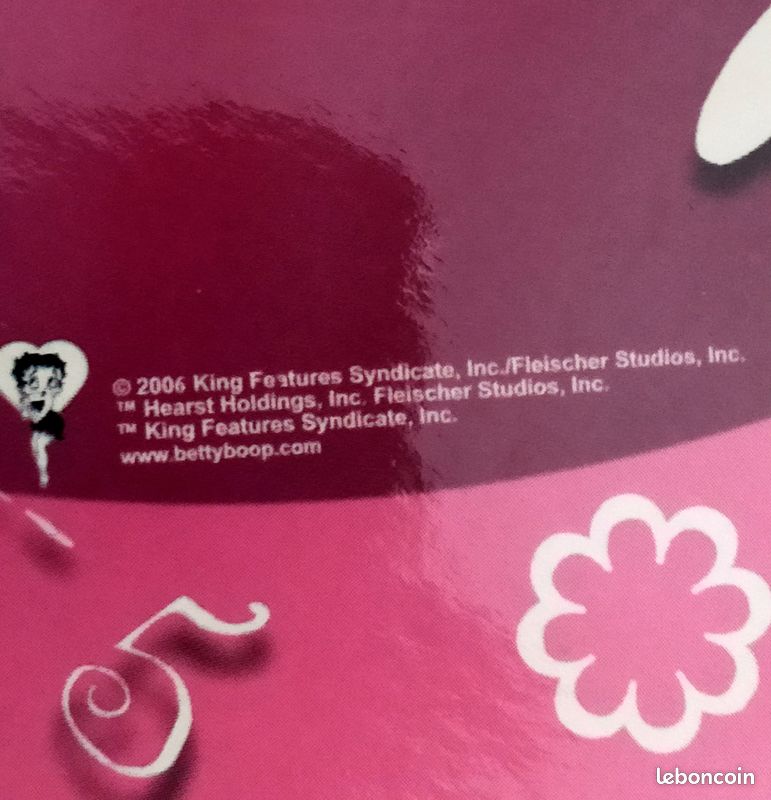 Horloge Betty Boop vintage (image 3)