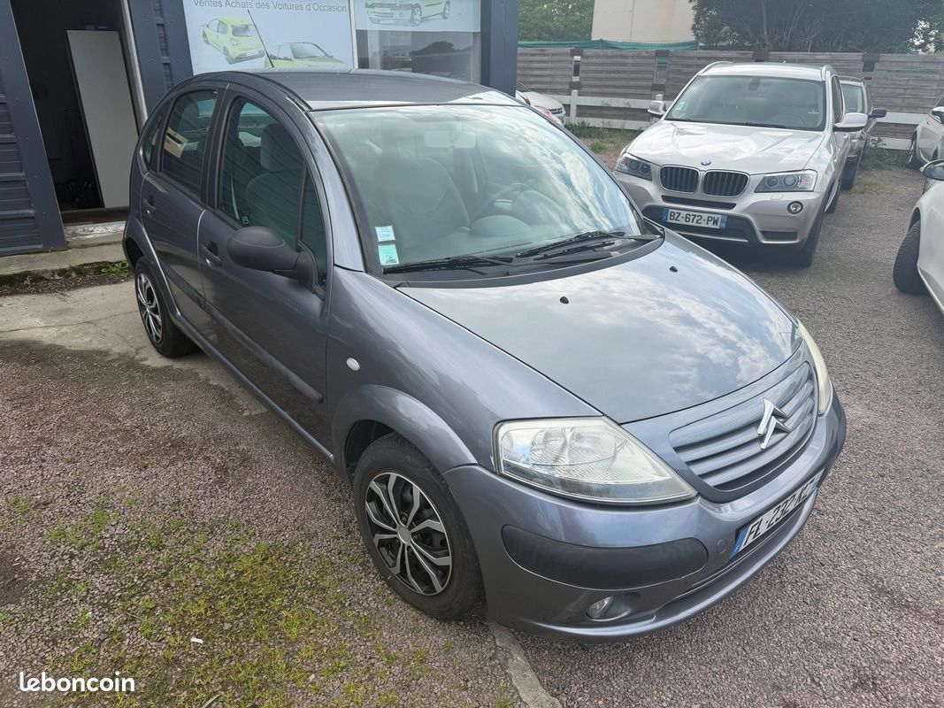 Citroen c 3 1.4 ess pack clim couleur gris (image 2)