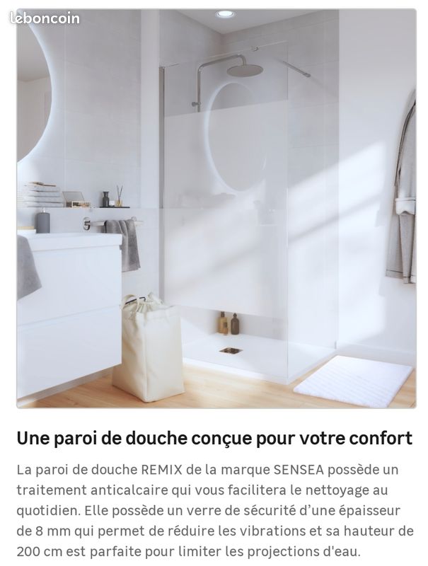 Parroi douche 100x200 NEUF (image 9)