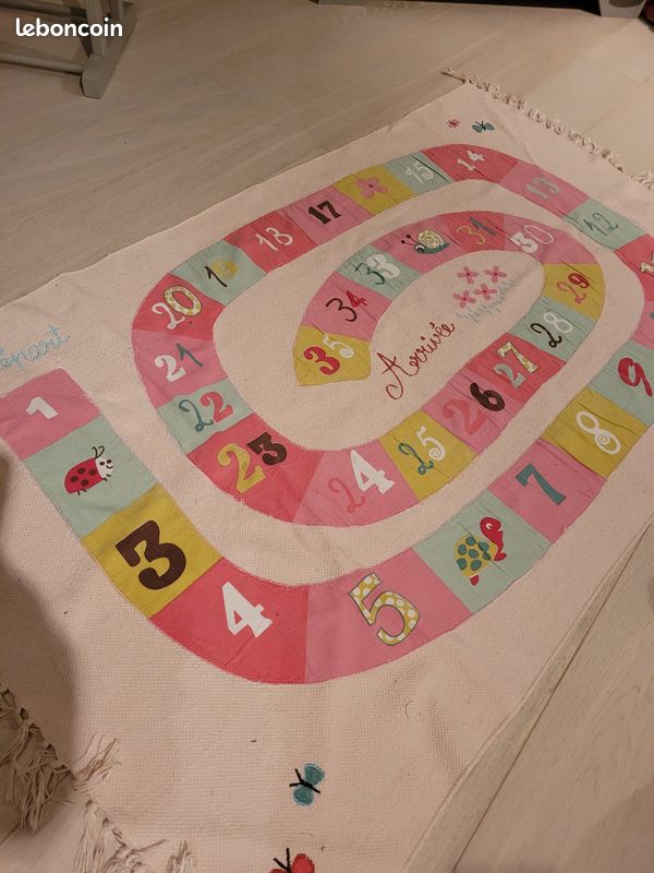 Tapis jeu de l oie fille (image 1)