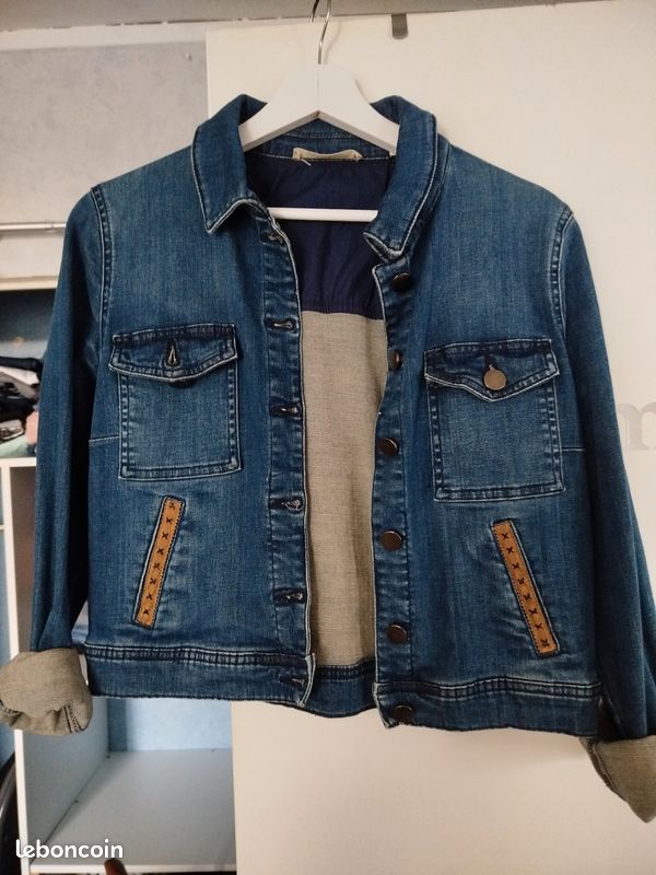Veste jean femme taille 38 (image 3)