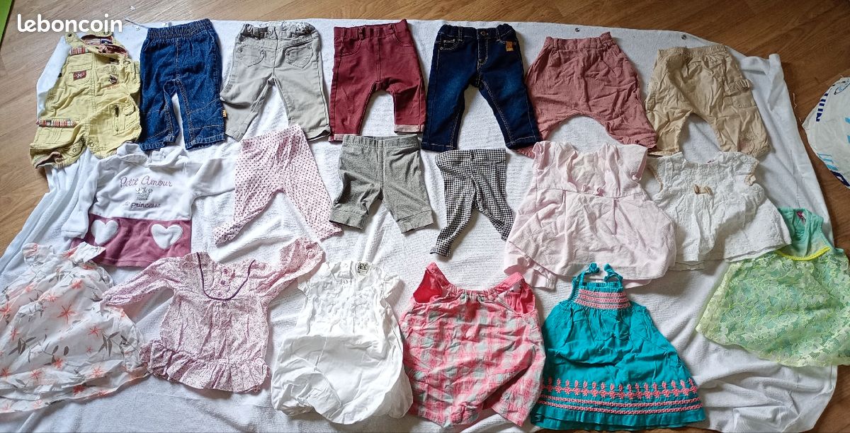 Lot vêtements bébé 6 mois (image 1)