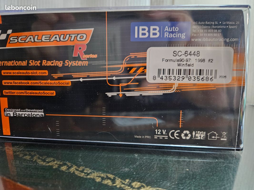 Scaleauto SC-6448 Formule 90-97 Winfield 1998 (image 1)
