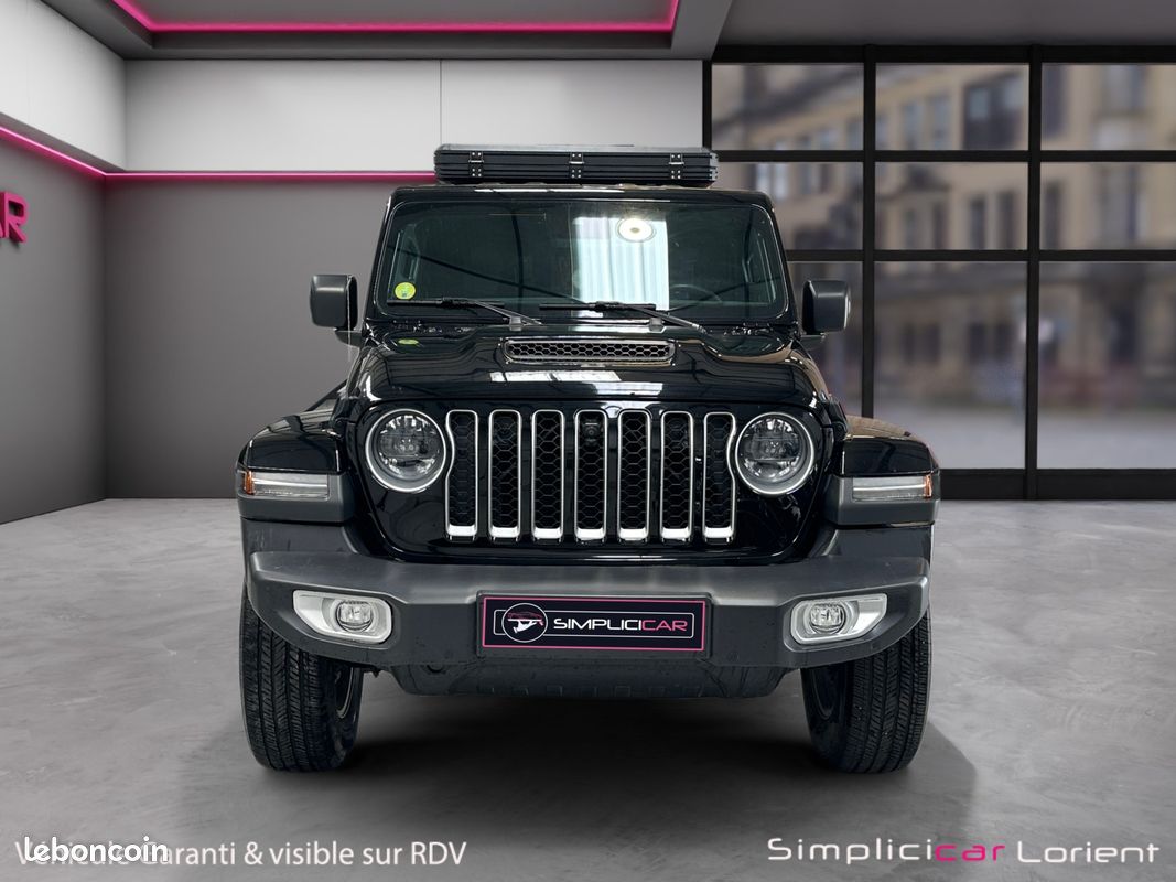 JEEP GLADIATOR 3.0 V6 MULTIJET 264ch OVERLAND Hard top Regulateur adaptatif Sieges chauffant Garantie Constructeur (image 6)