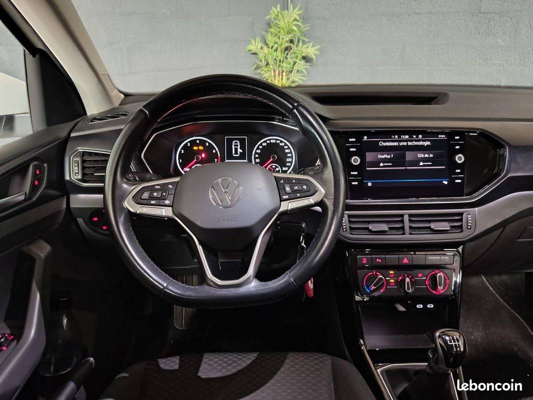 VOLKSWAGEN T-CROSS 1.0 TSI 110 CH - FINITION United - GARANTIE 6 MOIS MINIMUM (image 9)