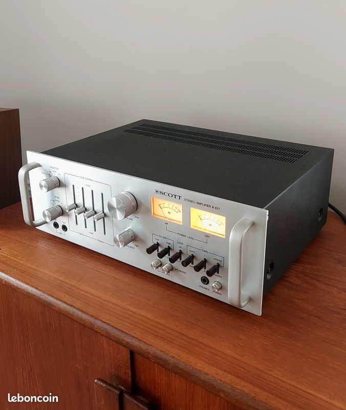 Amplificateur Intégré Scott A-457 Vintage - Occasion état Fonctionnel