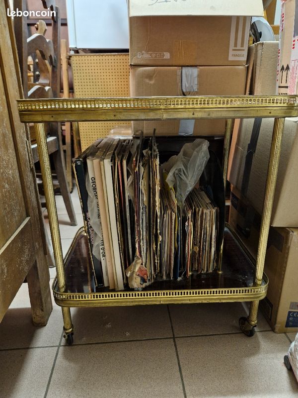 Table tourne disque vintage (image 3)