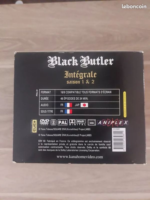 Black Butler- Intégrale (Saison et OAVs) Edition limitée