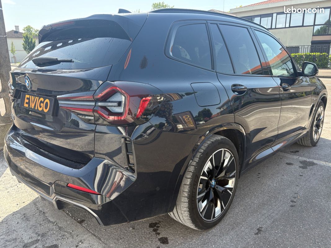 Bmw ix3 electric 285 ch pack m sport 109ppm 80kwh impressive bva / suivi bmw / toit ouvrant / carplay (image 2)