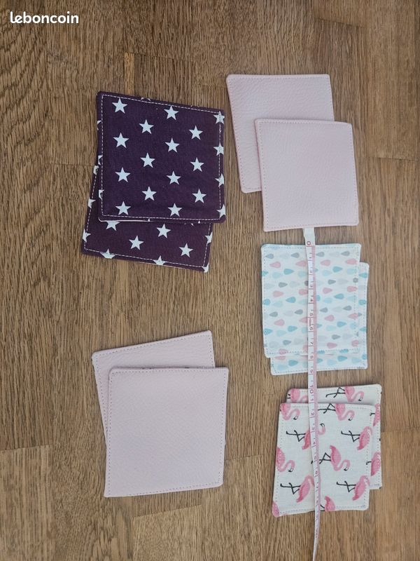 Lot jeux memori fille 10 piece tissus (image 3)