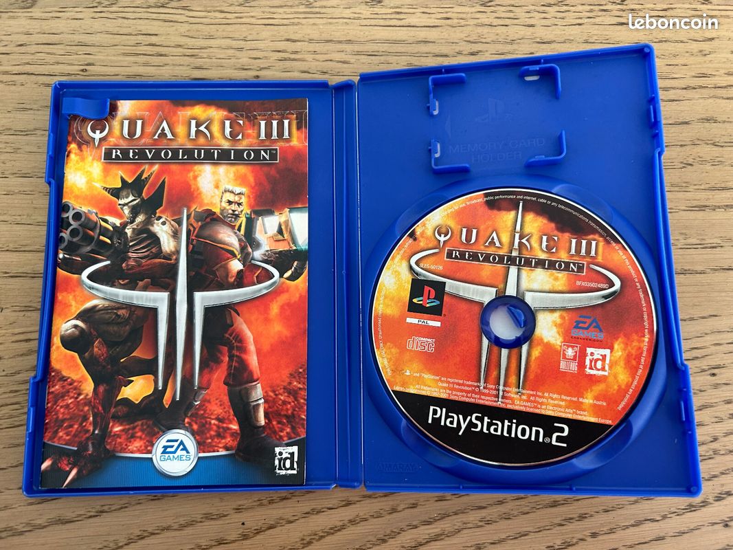 Jeu Quake III Revolution - Complet Sur Playstation 2 (PS2) - Version FR - Bon état