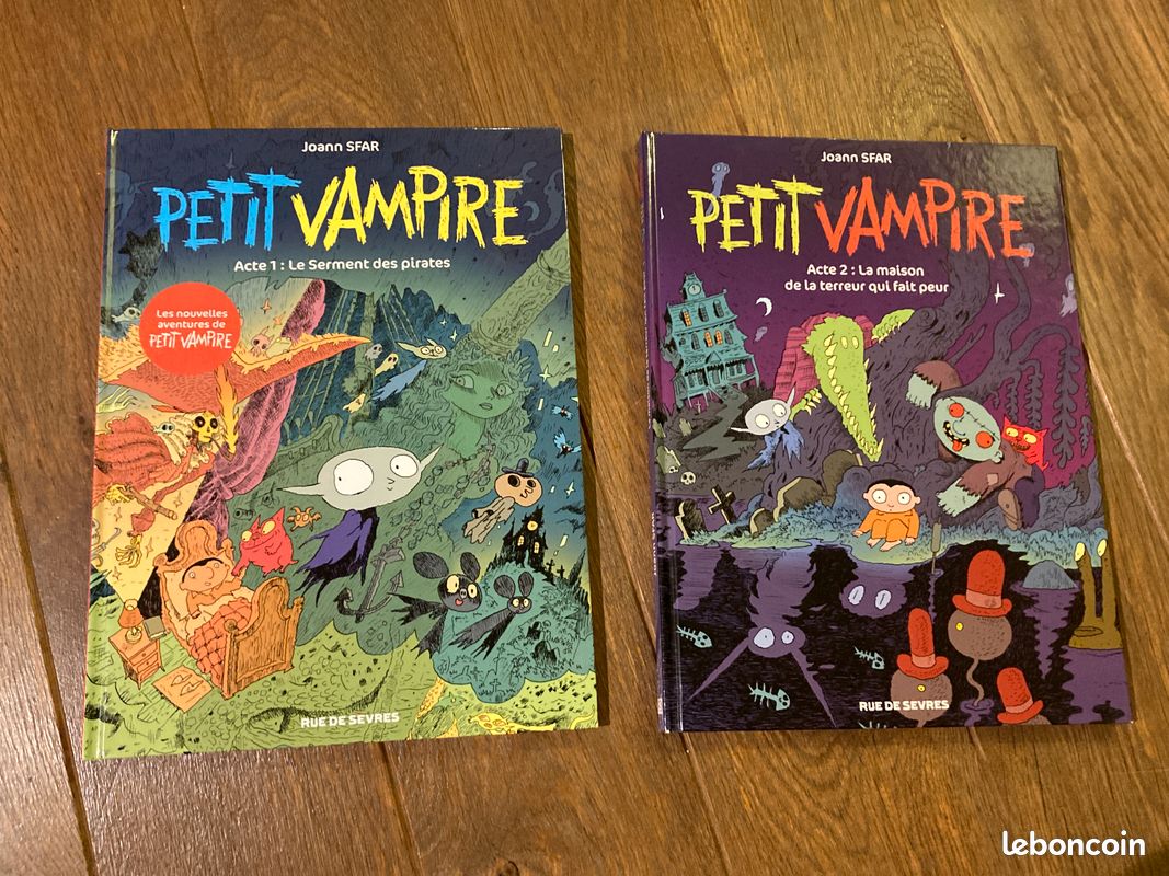 Petit Vampire acte 1 et 2 (lot de 2 BD) (image 1)