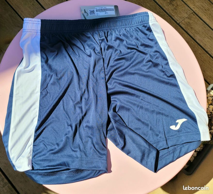 Short De Football Joma Ukraine Extérieur 2018 – Bleu, Taille L