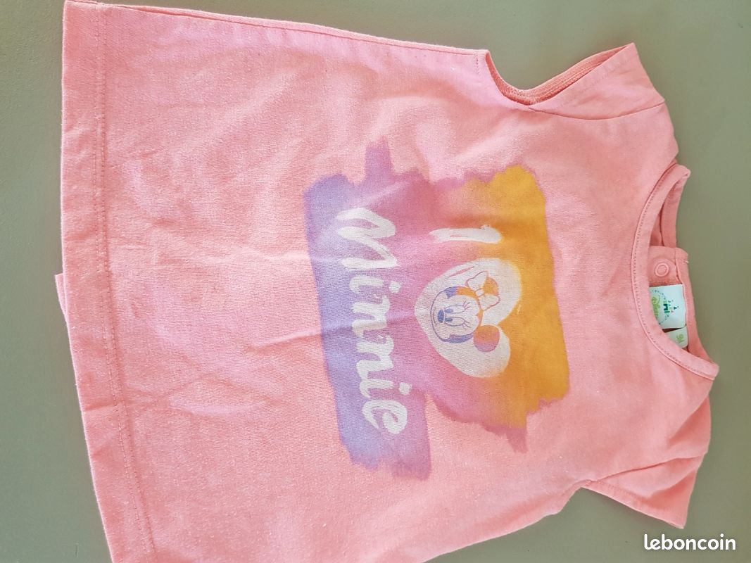 Lot de Vêtements bébé fille 9 mois (0,50) (image 5)