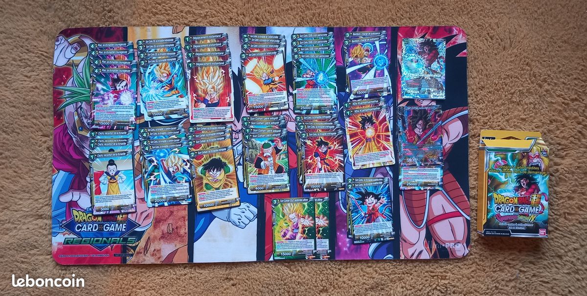 Dragon Ball Super Card Game - Deck - Franais - SD05 - The CRIMSON SAIYAN -  Collection