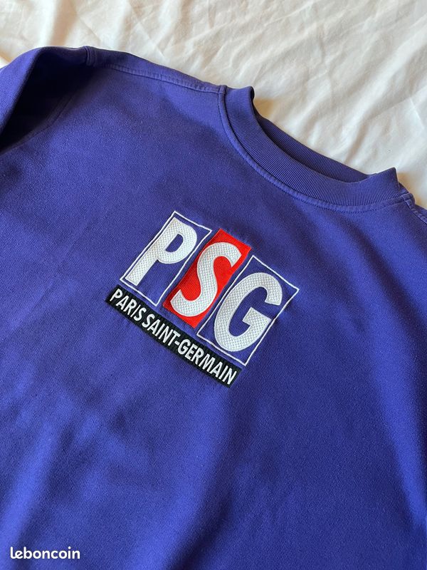 Sweat Vintage PSG 1997 – Nike – Occasion – Taille Unique ? – Paris Saint-Germain