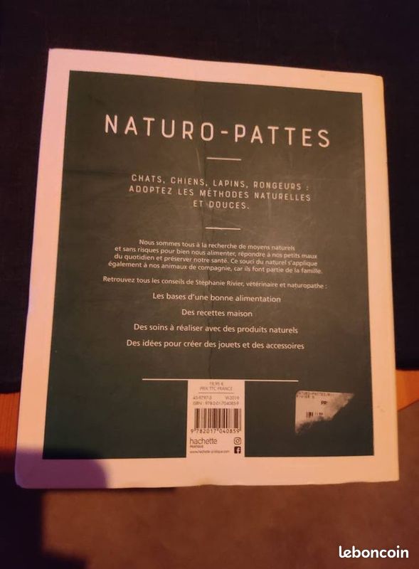Livre naturo pattes ( chiens . Chats .... ) neuf (image 2)