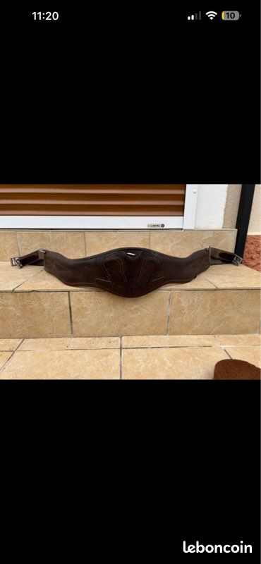 Ceinture De Saut Anatomique CWD Marron Matelassée Taille 58/145 Cm Neuve