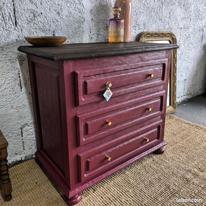 Commode en bois massif (image 4)
