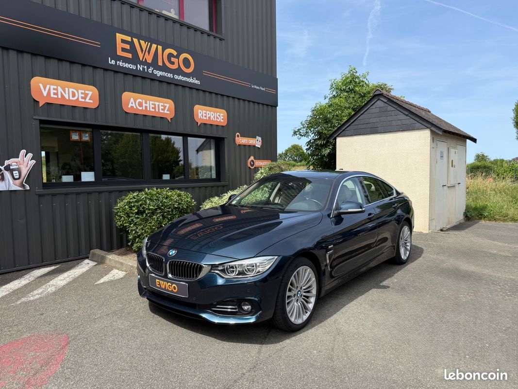 Bmw serie 4 gran-coupe 2.0 420d 190ch luxury a xdrive / camera de recul (image 1)
