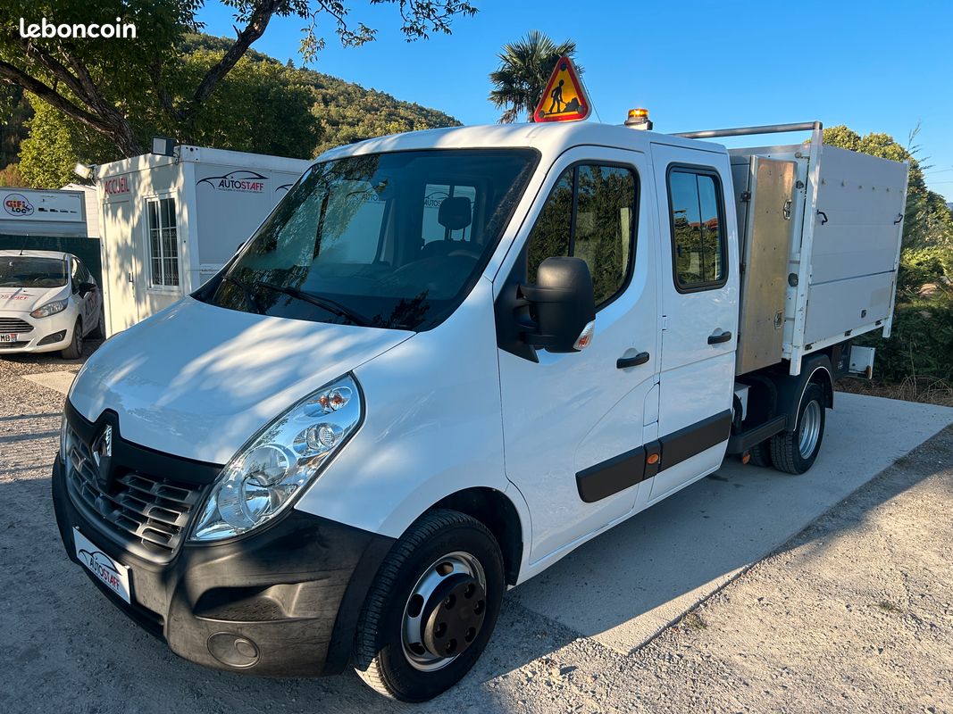 20820 HT – MASTER double cabine L3 2.3 DCi 165 benne paysagiste + coffre (image 6)
