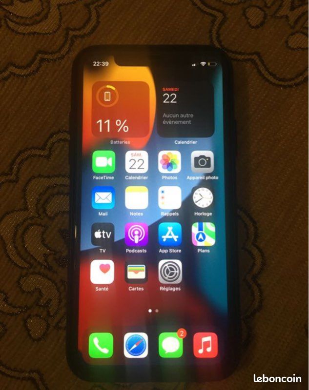 IPhone X Noir Très Bon État (image 3)