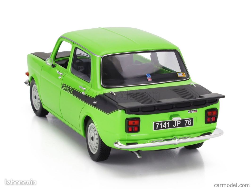 Norev Ancien 1/43 - Simca 1000 Rallye Série D - Boîte D'Origine (État Correct)