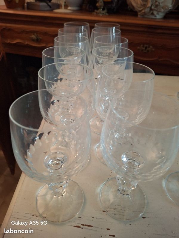 Verres en cristal (image 1)