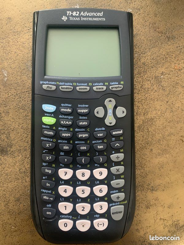 Calculatrice Texas TI-82 (image 1)