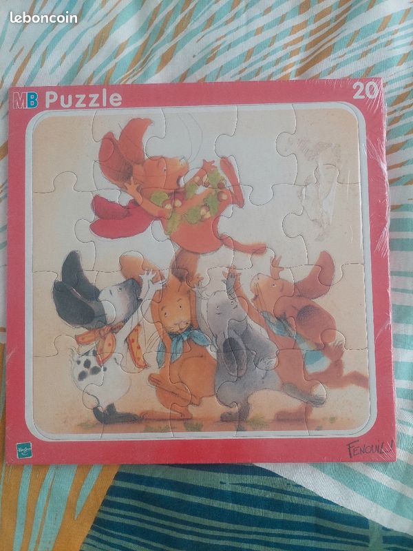 Puzzle neuf 20 pièces enfant marque MB (image 1)