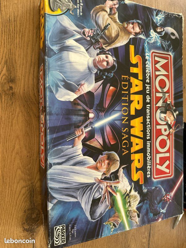 Monopoly Star Wars édition Saga – Parker 2005 – Jeu Complet – Occasion TB