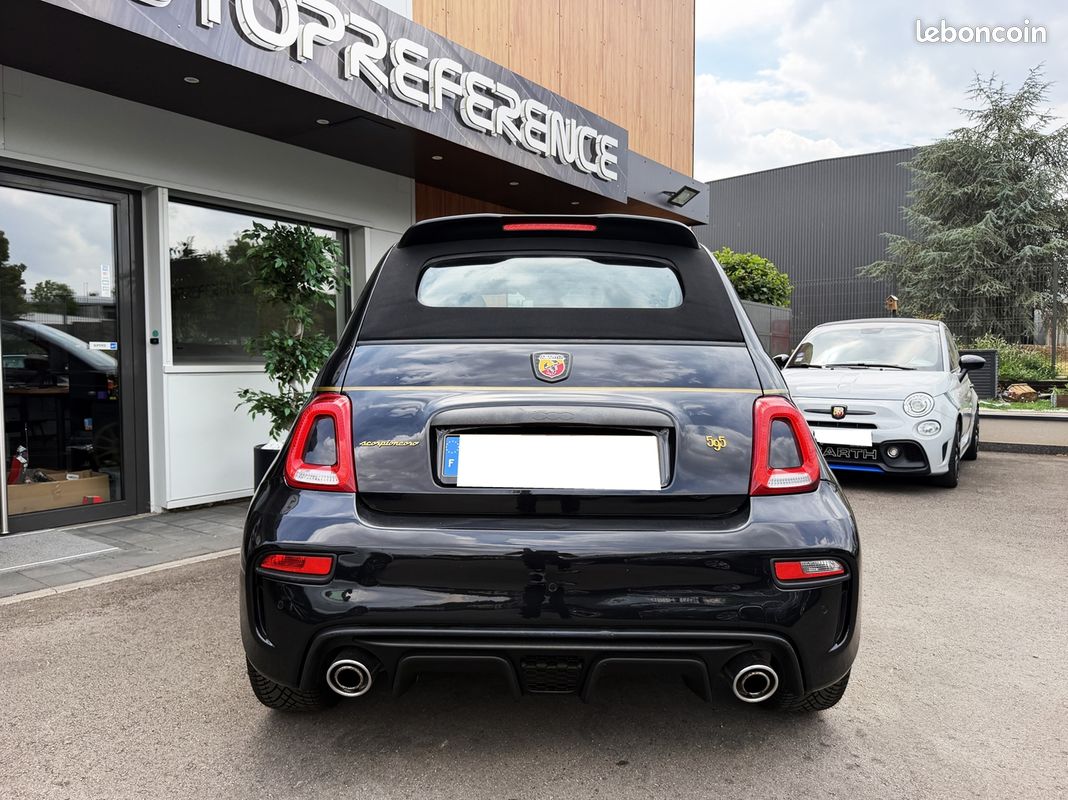 Abarth 500C 1.4 TURBO T-JET 165 CH 595 SCORPIONEORO*1ER MAIN*EDITION 2000 EXEMPLAIRES (image 14)