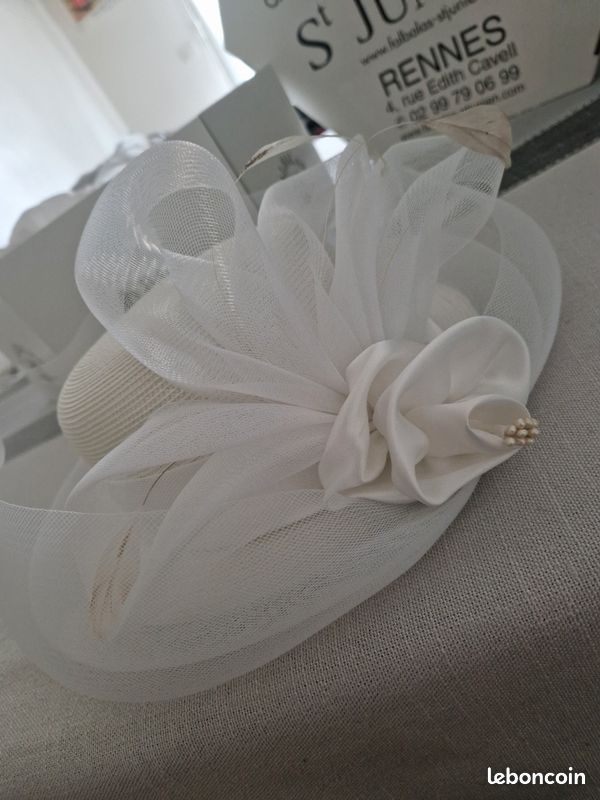 Chapeau cérémonie femme Falbalas (image 1)