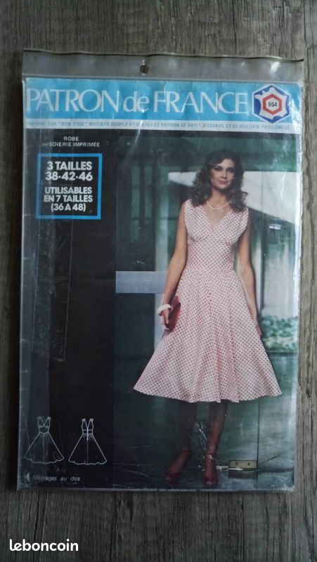 Patron de France n°954 pour robe (image 1)