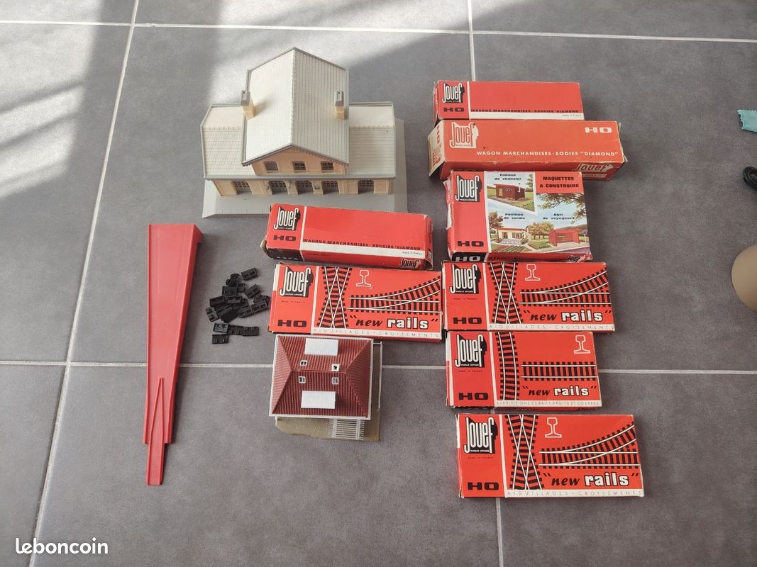 Lot De Fûts Jouef HO 1/87 - Pour Maquette Train SNCF - Époque 4 (1971-1990) - Occasion
