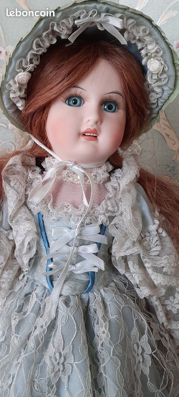 POUPÉE D'ARTISTE DE marque MUNDIA Tamara - tête porcelaine EUR 30,00 - FR