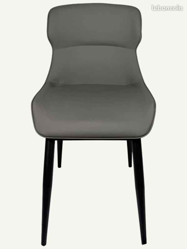 🏆 Chaise CORE Gris – La Chaise Maline à Prix Mini (image 2)