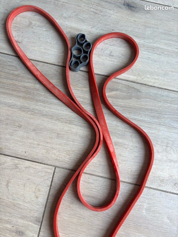 Bande élastique de compression rouge Gymnetic – Body Gym équipements
