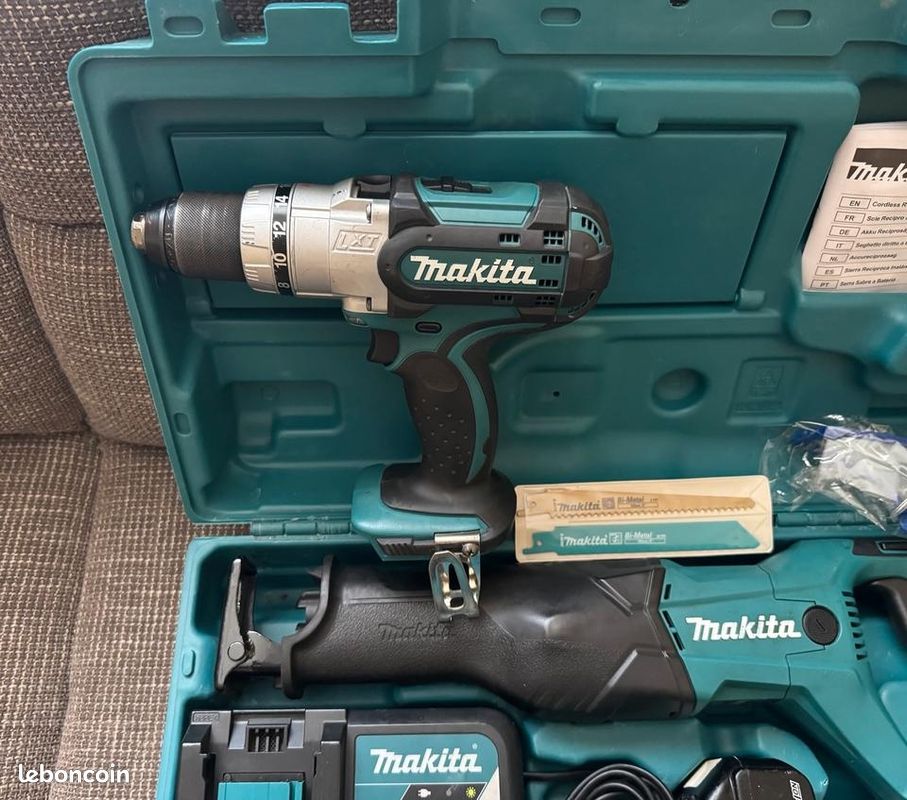 Scie alternative Makita + visseuse sans fil 18 V (image 4)