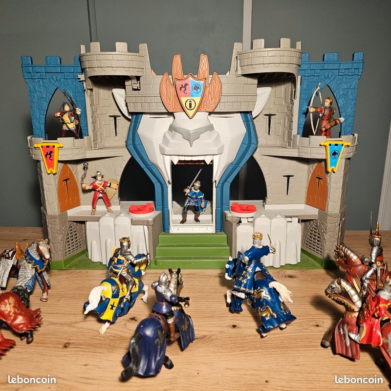 Château fort Fisher Price Imaginext et Papo chevalier (image 5)