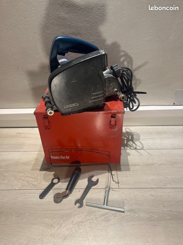 Machine électrique De Rainurage De Sol En PVC Souple, Machine De Rainurage De Sol En Plastique, Profondeur De Fente 0-220 MM, 1200 V, 4.5 W