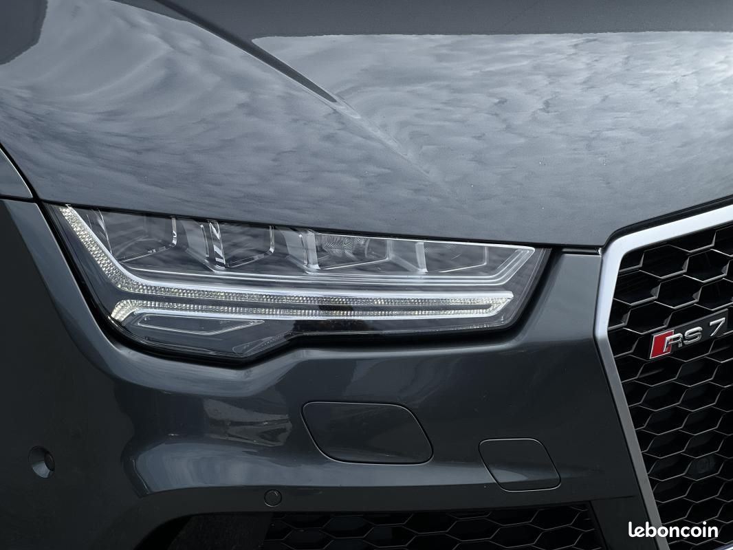 Audi RS7 Sportback 4.0 560 CH BVA / RS 7 SUIVI COMPLET FRANCAISE 2ND MAIN (image 2)