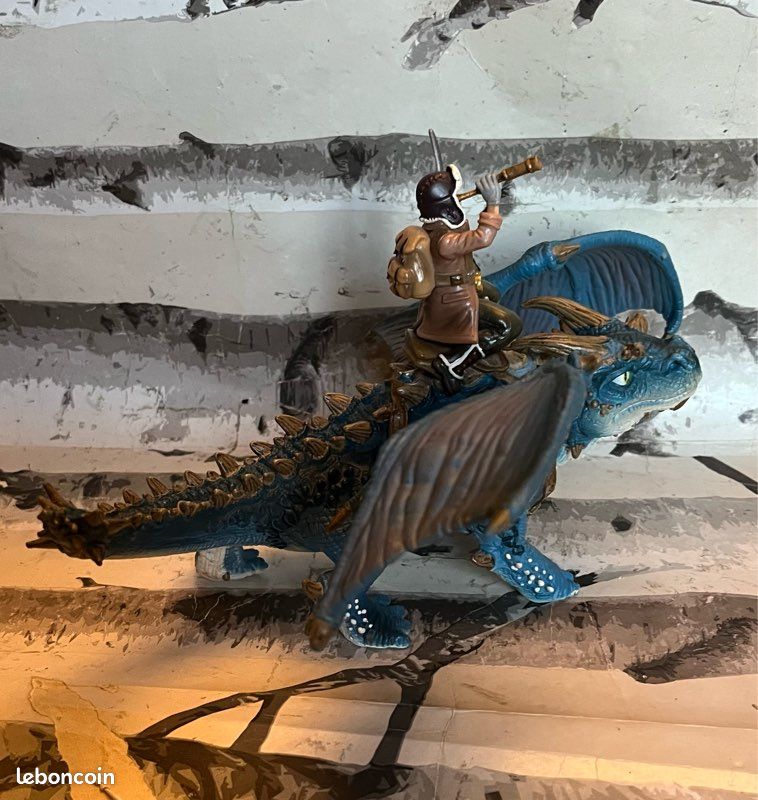 Figurine Schleich 70445 dragon Shansy et son cavalier (image 2)