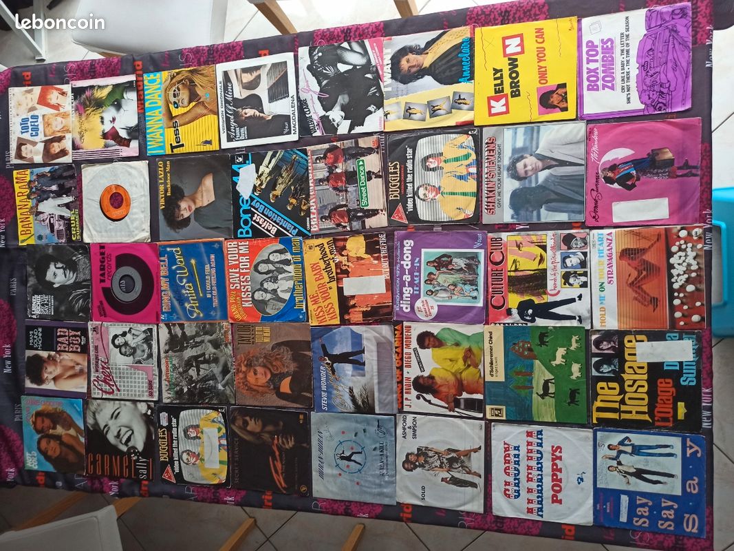 Lot de 280 disques vinyles 45T (image 3)