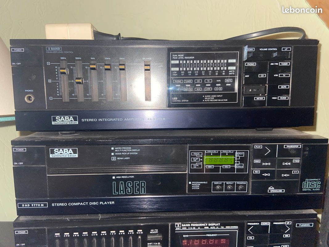 Chaine hifi vintage saba (image 1)